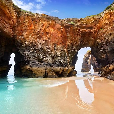 Apartamentos Dacosta Ribadeo Bagian luar foto